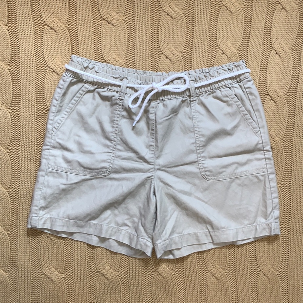 Talbots drawstring khaki‎ shorts